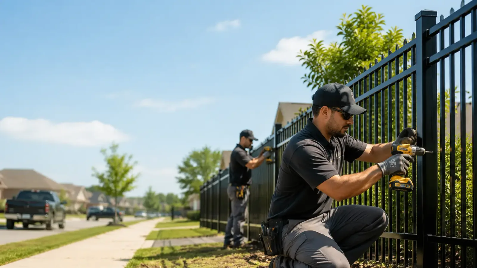 Metal Fence Installation in Weinert, TX